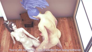 King Of Fighters XV Futa Leona fucks Mai after a hard workout - 14 image