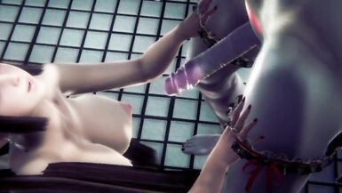 futa vampire fucks chichi - 2 image