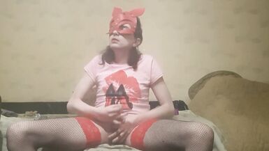 Sissy play with her dick urethral sounding cbt - 12 image