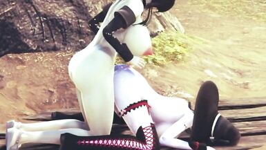 futa vampire fucks witch - 12 image