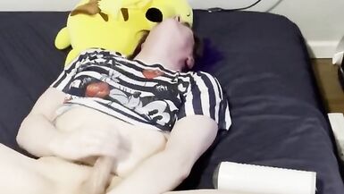 Streamer trans tgirl cums twice with toys - 12 image