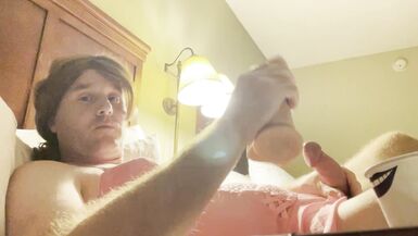 CindiCsissy first time eating my own cum - 4 image