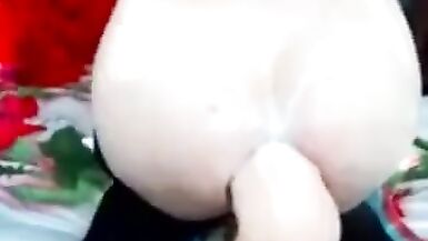 Very Slippery hole for big dildo - 8 image