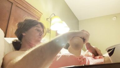 CindiCsissy eating my own cum for the first time - 3 image