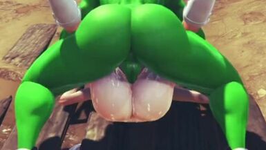 futa muscle orc fucks Riviera - 1 image