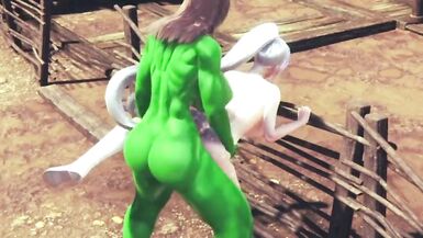 futa muscle orc fucks Riviera - 10 image