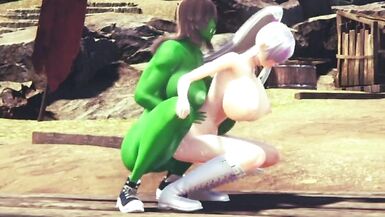 futa muscle orc fucks Riviera - 12 image