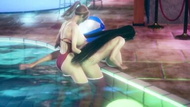 futa in swimsuit fucks mina - 7 image