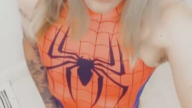 Sidermqn Cosplay Babe Spidergirl - 12 image