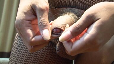 Super Hot Sexy Big Tits Fit Body TS Trans Ladyboy Pornstar Cookie In Solo Anal Toy Masturbation - 4 image