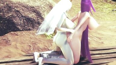 futa king boo fucks Raider - 3 image