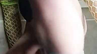 Riding my dildo, hard anal - 10 image