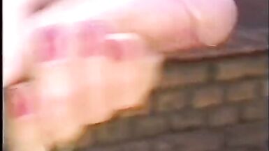 Redhaired and ravenheaded sunburnt t-gils enjoy having nasty foursome action at the  veranda right round the house - 8 image