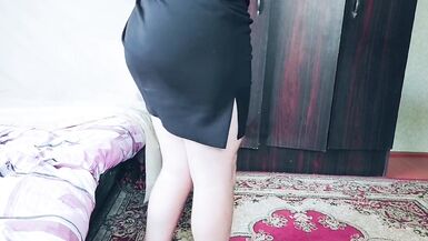 Party Mini Dress Sissy White Body Big Ass Big Butt Booty Crossdresser Femboy Lady boy Gay MTF LGBTQ - 11 image