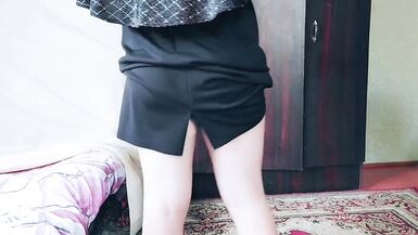 Party Mini Dress Sissy White Body Big Ass Big Butt Booty Crossdresser Femboy Lady boy Gay MTF LGBTQ - 3 image