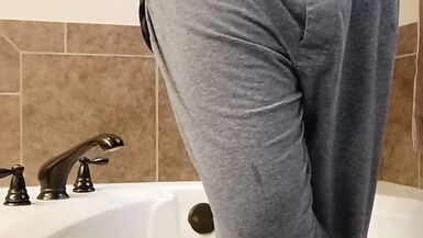 Cumming Before Pissing Compilation 10 Minutes - 5 image