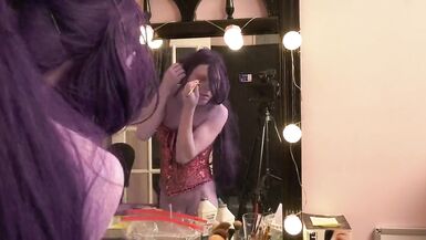 Real Futanari Widowmaker Behind the Scenes Cosplay Time-Lapse Transition Teaser - 14 image