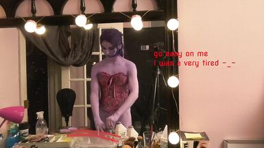 Real Futanari Widowmaker Behind the Scenes Cosplay Time-Lapse Transition Teaser - 15 image