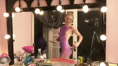 Real Futanari Widowmaker Behind the Scenes Cosplay Time-Lapse Transition Teaser - 4 image