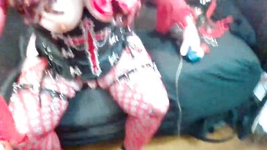 vaping, bouncing and cum drinking - 7 image