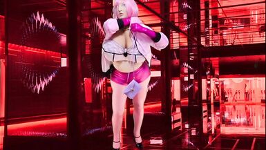 Pink Juggsy Bra Fetish - 5 image