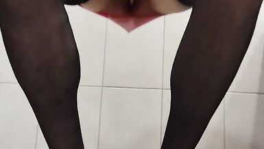 Kinkydressup cd slut pink mini skirt - 3 image