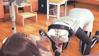 Hentai 3D Uncensored - Omura Handjob and Blowjob - 15 image