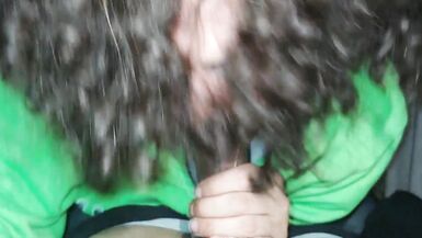 Femboy gets cum in mouth - 3 image