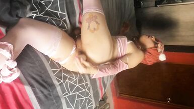 Sissy Hope Playing with her naughty hole. - 12 image