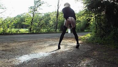 Tranny Ass Milk Squirting Compilation #3 - 6 image