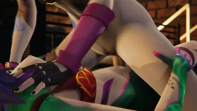 Lesbian Hentai JINX creampied by NEEKO FUTA TRANS FINGERING AND SQUIRTING with League of Legends - 10 image