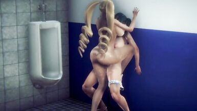 futa devil fucks sexy blonde - 9 image