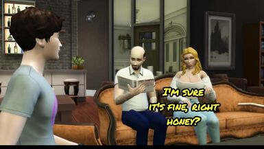 Step Mom Fucks Step Son with oblivious father - 4 image