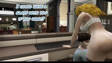 Step Mom Fucks Step Son with oblivious father - 9 image