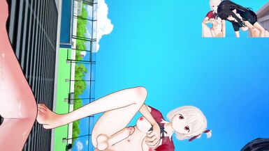 Lycoris Recoil futa Chisato Nishikigi & futa Takina Inoue Taker POV - 7 image