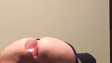 Sexy Crossdresser fucks ass with dildo part 1 - 15 image