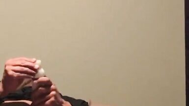 Sexy Crossdresser fucks ass with dildo part 1 - 7 image