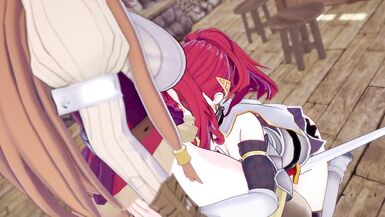 Shield Hero - Futa Raphtalia passionate swap sex with futa Malty - 2 image