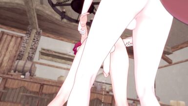 Shield Hero - Futa Raphtalia passionate swap sex with futa Malty - 8 image