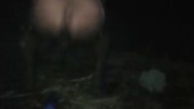 Elizabeth the satanic transvestite Peeuana prostitute in a midnight sexual satanic ritual tortures her own testicles and - 4 image