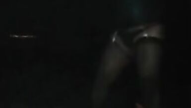 extreme transvestite stretches and hits his testicles in satanic night ritual, peruvian whore self inflicting genital pa - 3 image