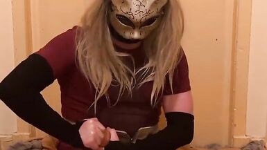 Scottish slut natalie-heaven plays in oil with a dildo - 8 image