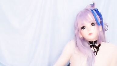 Kasnicole 005V Kigurumi Cosplay Genshin Impact Keqing pantyhose vibrator teasing - 13 image