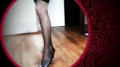 Cherry Pleasures in Black Stockings - 14 image