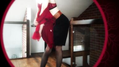 Cherry Pleasures in Black Stockings - 8 image