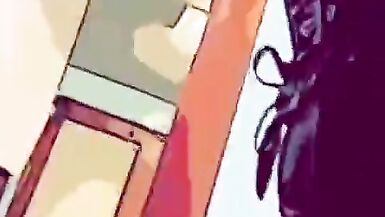 Little Black & White Dress 2 cums off Dee Angels - 10 image