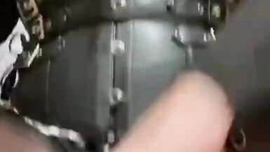 Little Black & White Dress 2 cums off Dee Angels - 11 image