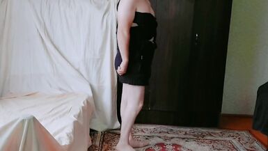 Simple boy jacket to hot girl party mini dress - 3 image