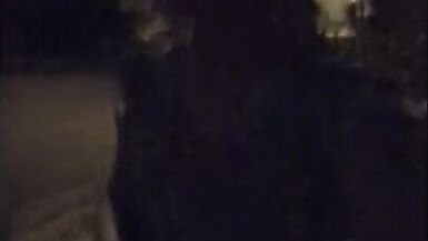 Astrid Apathy Night Time Public Display in Chastity - 2 image