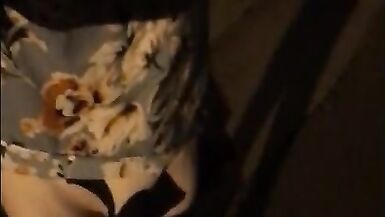 Astrid Apathy Night Time Public Display in Chastity - 8 image